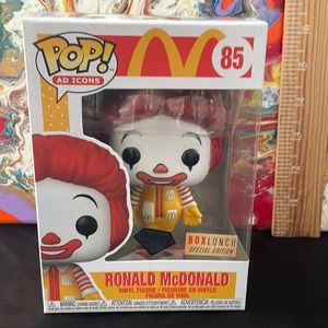 FUNKO Ronald McDonald Vinyl Figure New
